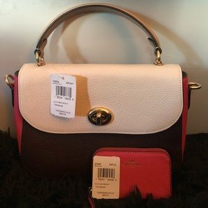 Coach Purse With Mini Wallet